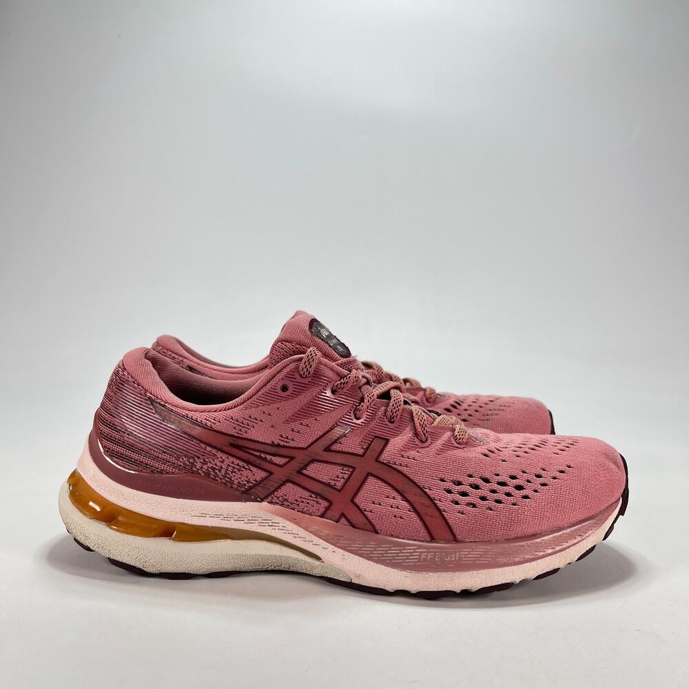 ASICS GEL-Kayano 28 Smokey Rose Lace Up Running Shoes 1012B047 Women's Size 7.5